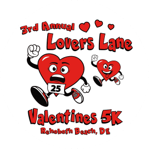 4th Annual Lover's Lane Valentine Boardwalk 5k - 4th Annual Lover's Lane Valentines Boardwalk 5k logo