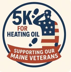 5K for heating oil supporting the Maine Veterans Project - 5K for Heating Oil - supporting Maine Veterans Project logo