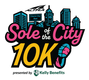 Altra Sole of the City 10K presented by Kelly Benefits logo