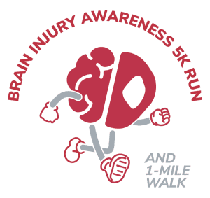Brain Injury Awareness 5K Run and 1 Mile Family Walk logo