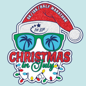 Christmas 5K/10K/Half Marathon in July - Portland (Washougal) logo