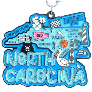 Race Through North Carolina 1M, 5K, 10K, 13.1, 26.2 - Now Only $15! logo
