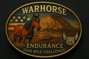 ROUTE 66 Kick Up Your Heels 2,448 Mile Challenge - Route 66 Kick Up Your Heels 2,448 Mile Challenge logo