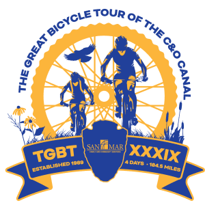 San Mar's The Great Bicycle Tour - TGBT XXXIX logo