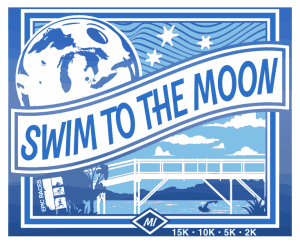 Swim to the Moon Open Water Swim Festival logo